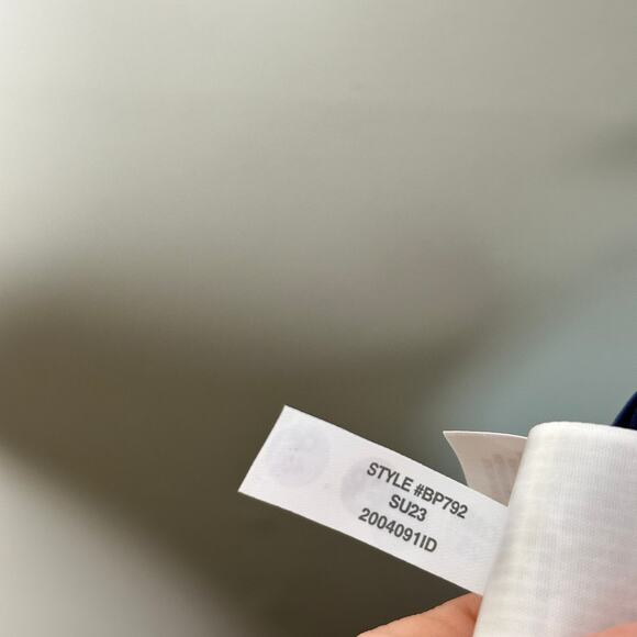 J. CREW Fitted Lightweight Chino Dress Navy Blue Sz 16 {C10} - Picture 6 of 6